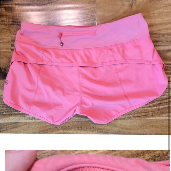 Lululemon run speed shorts size 4 - Picture 2 of 4